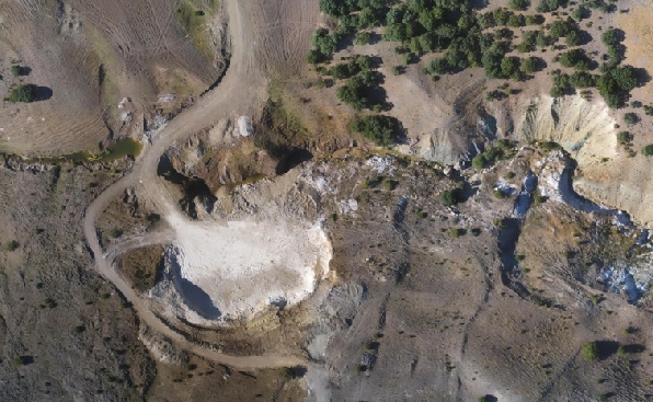 Maden sahası ölçüm ve envanter görseli